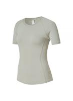 XEXYMIX Daily Feather Slim Fit Short Sleeve T-shirt Atasan Olahraga Wanita - XTFST04J2