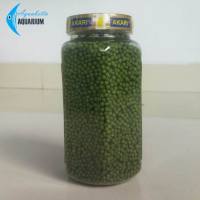 Pelet Kura Kura Akari Turtle 350gram Pelet 1mm dan 2mm Mix Hijau ORI