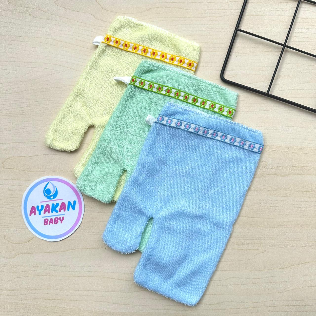 AYAKAN BABY 3 Pcs washlap bayi washlap jari bayi newborn