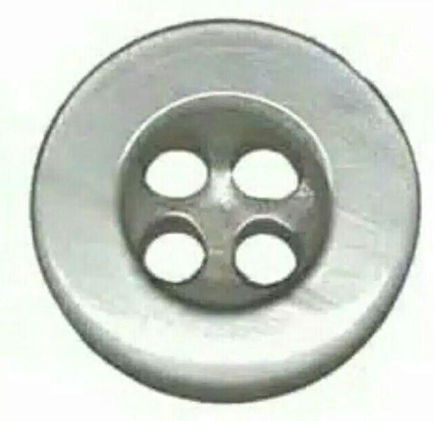 144 pcs Diameter 9mm 11 mm 13 mm Kancing Kemeja Lubang 4 - Kancing Seragam Dinas LUBANG 4