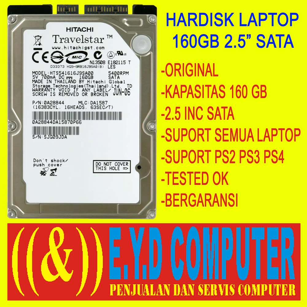 HARDISK LAPTOP 160GB SATA 2.5 INC HDD ORIGINAL HARD DRIVE INTERNAL NB NETBOK HD 160 GB HARDIS HARDDISK HITACHI SEAGATE WD SAMSUNG TOSHIBA FUJITSU hardisk laptop 160gb sata 2.5 inc hdd original hard drive internal nb netbok hd 160 gb hardis harddisk hitachi seagate wd samsung toshiba fujitsu