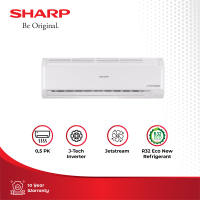 Sharp AC 05PK AH-X6BEY J-Tech Inverter - Putih