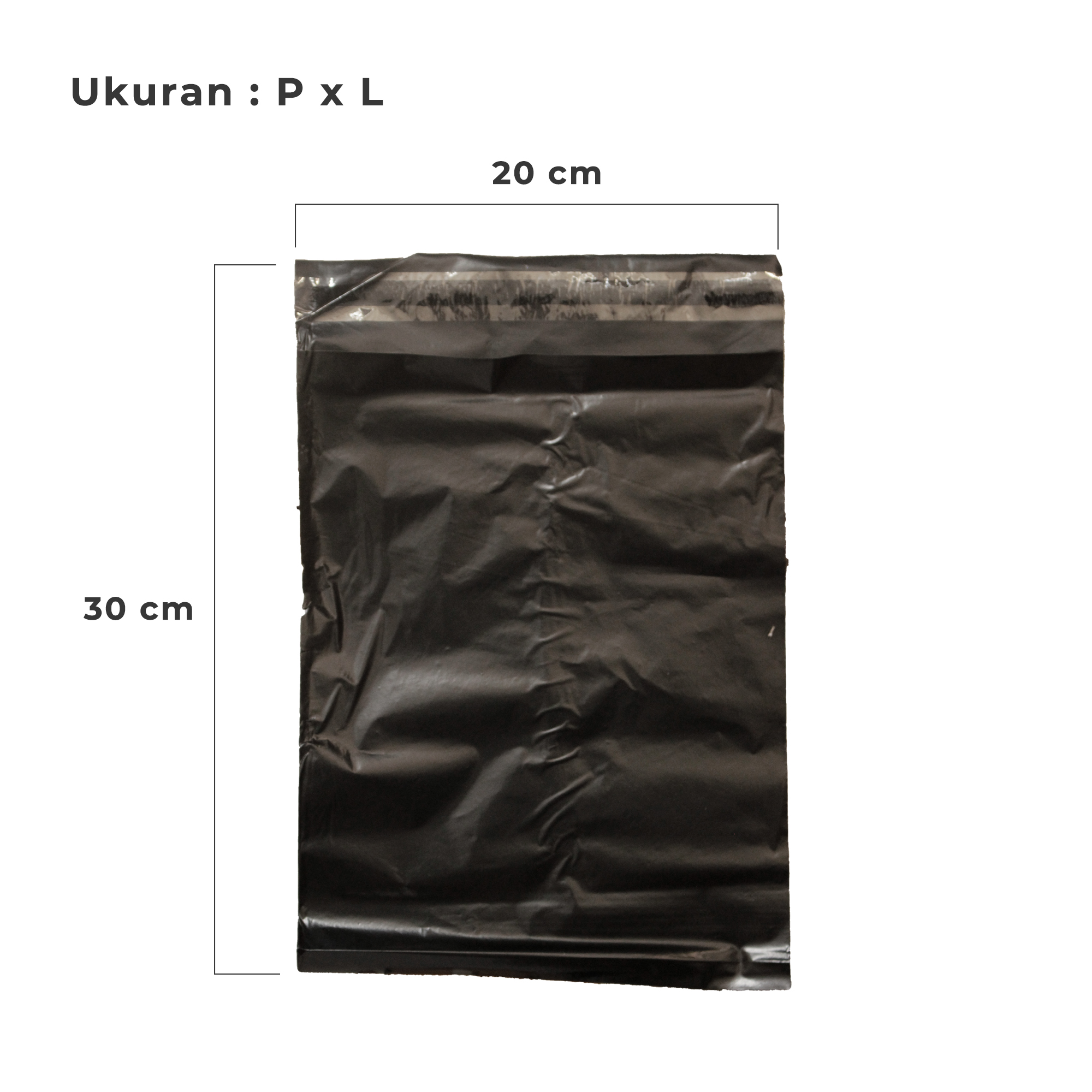 PLASTIK POLYMAILER 20x30 Packaging Kantong Packing Online Shop 100PCS