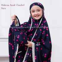 MUKENA BAHAN RAYON ADEM UNTUK ANAK TANGGUNG MOTIF CERRY CLARABEL PERLENGKAPAN SHALAT ANAK TRENDY Deve