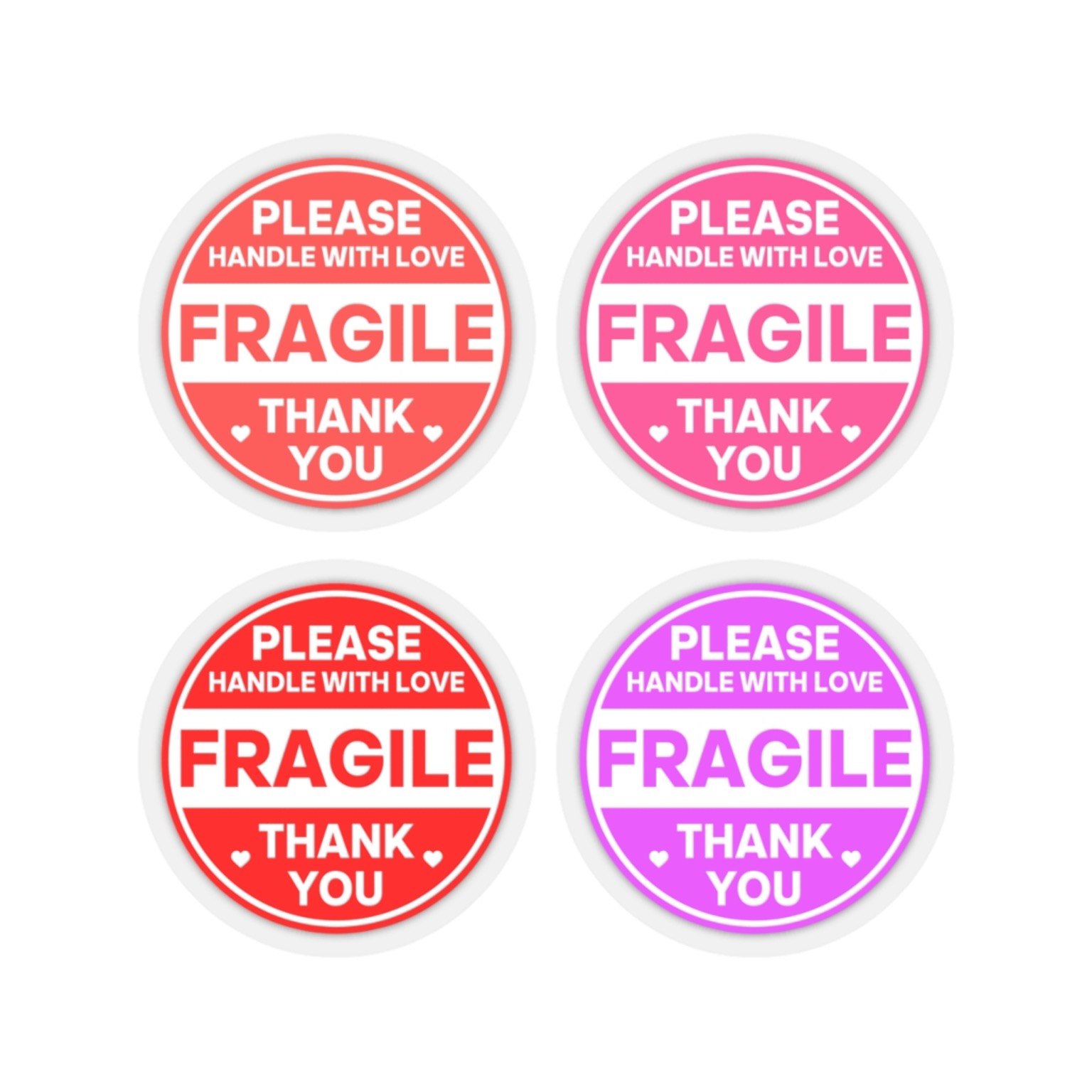 Stiker Roll Motif Kartun Thank You Banyak Variasi - GG0251