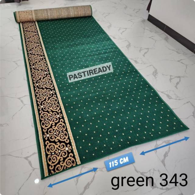 JUAL METERAN KARPET MASJID SHAFIRA LEBAR 115CM TEBAL 9MM