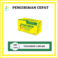 Vitacimin c 500mg tablet hisap 1 box isi 10 strip 20 tablet