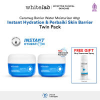 Whitelab Cera-Mug Moisturizer Gel untuk Skin Barrier - Pelembap Kulit Wajah Kering Siang Malam Ceramug dengan Hyaluronic Ceramide