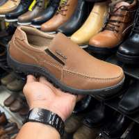 Sepatu Pria Formal Sepatu Kulit Pakalolo N8815 - TAN