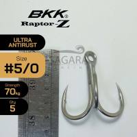 Kail Pancing Treble Hook BKK Raptor Z 4X 6071 HG - Bagus - Tebal - Kuat