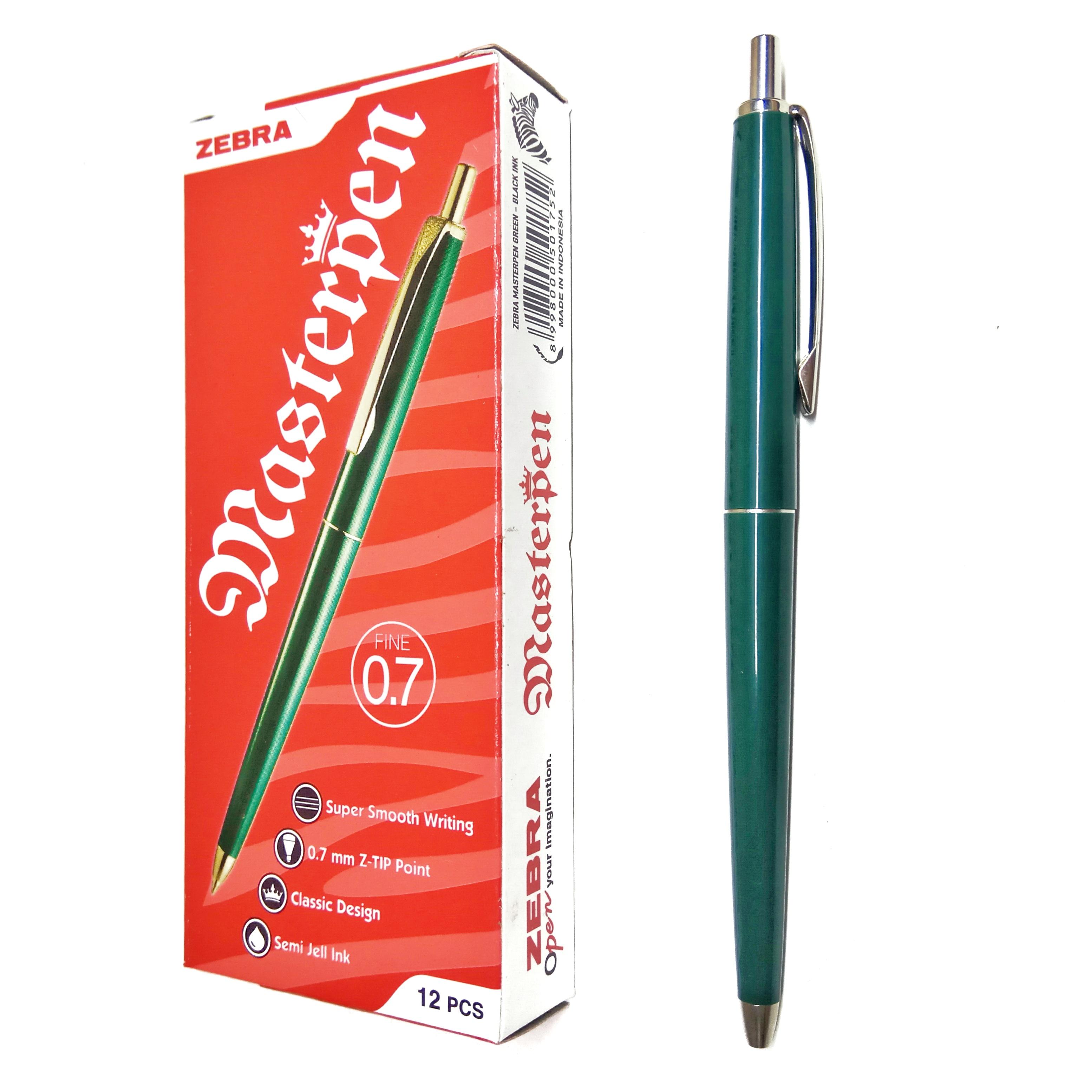 Pulpen Zebra Masterpen Fine 0.7mm Classic