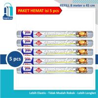 Klinpak Aluminium Foil Jumbo Refill 8m x 45cm
