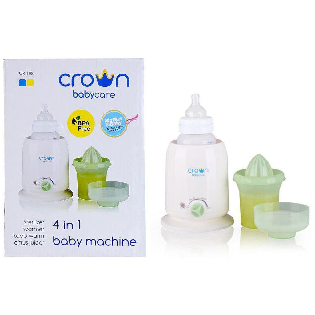 Baby Safe Bottle Warmer Penghangat ASI - Alat Steril Botol Susu Anak Bayi - Crown