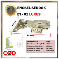Engsel Sendok TACO Slow Motion ET-01 Hydraulic Hinge isi 1 set (2 pcs).