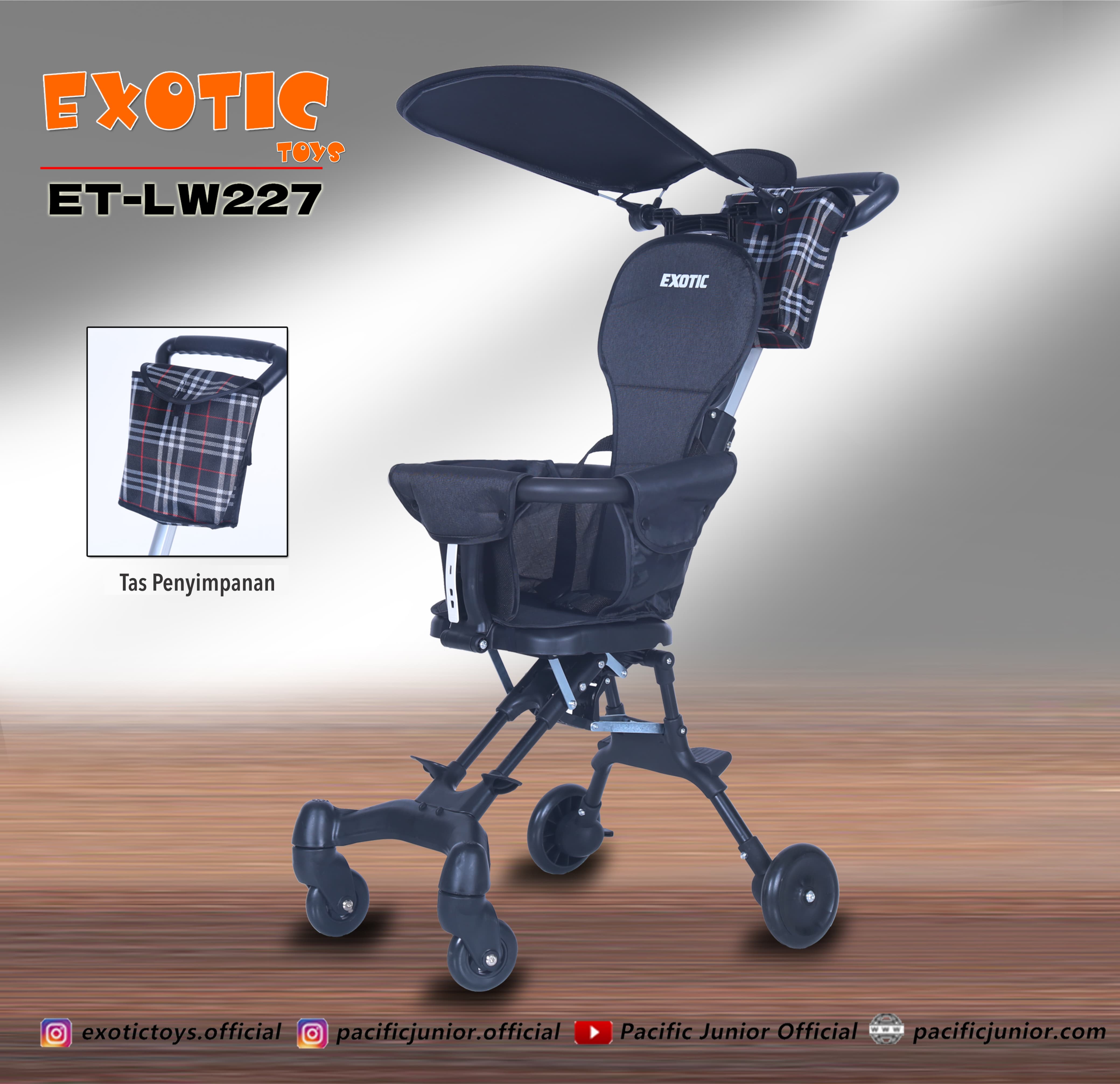 Magic Stroller LW-127 Kursi Putar Kereta Dorong Bayi // lw135 BABYDOES Octobre 30280 // lw 227 // FS-EIGHT