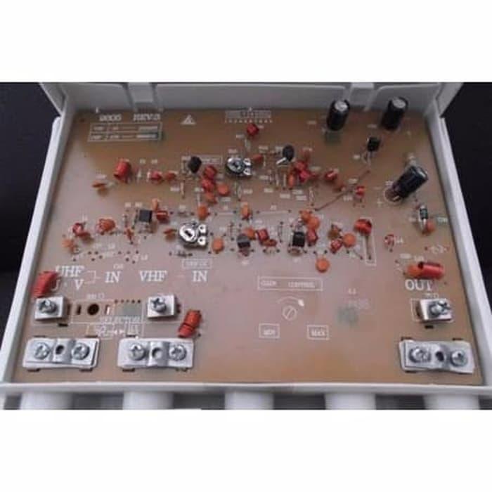 ... Booster DX W 9900 TV Antenna Gambar Langsung Jernih Boster Paket Ata - 3