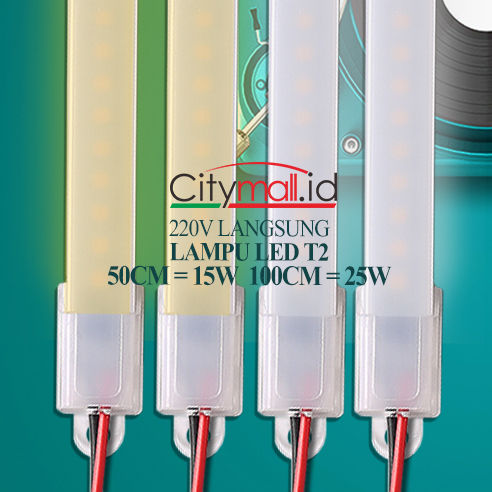 LAMPU T2 TUBE 15W Lampu hias Lampu Kaca Rias Lampu Led Meja Rias Make Up Lampu panjang Cermin Vanity LIGHT TUBELIGHT LED Strip Tube
