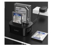 Docking hdd ssd orico 1 2 bay Slot 2.5 3.5 inch sata usb 3.0 5Gbps 10TB CLONE 6218us3 6228us3 c - hard disk drive dock 2.5″ 3.5″ 6228-us3