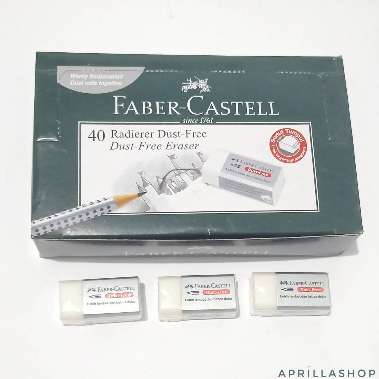 Penghapus Faber Castell Kecil Original
