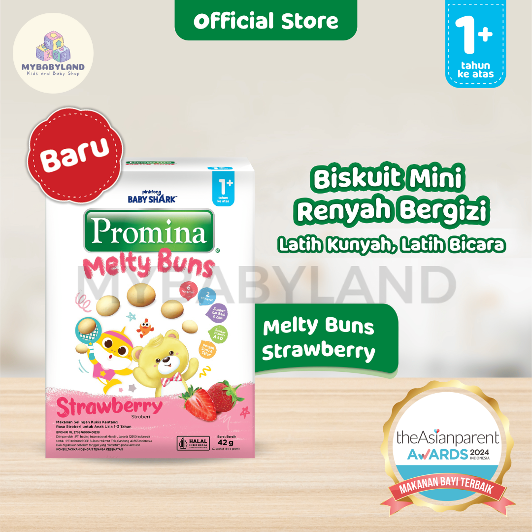 Promina Baby Snack Puff | Promina Marie Roll | Promina Biskuit Arrowroot Cookies | Promina Biskuit Rusk Susu | Promina Baby Crunchies | Promina Mealty Buns | Snack Bayi | Baby Snack | Cemilan Bayi