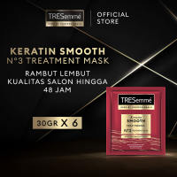 TRESemme Keratin Smooth Treatment Hair Mask 30gr x6 - Bond Building Perawatan Rambut Rusak