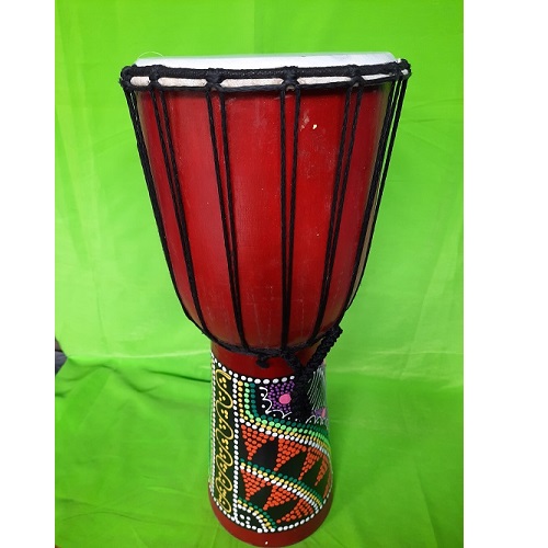 Kendang Jimbe Ukuran Besar Tinggi 50 cm Alat Musik Tradisional Suara Ngebass