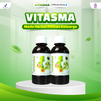 Vitasma - Madu Herbal Vitasma Paket Sehat 2 Botol 200ml Membantu Mengatasi Masalah Pernafasan Asma dan Batuk Menahun