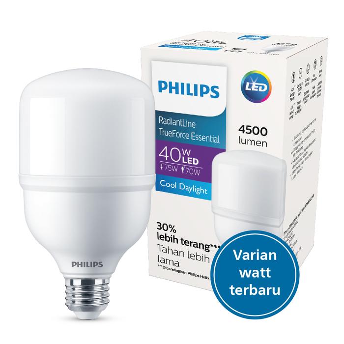 LAMPU PHILIPS LED 18W 20W 30W 40W TRUE FORCE ESSENTIAL TRUEFORCE CAPSULE BOHLAM