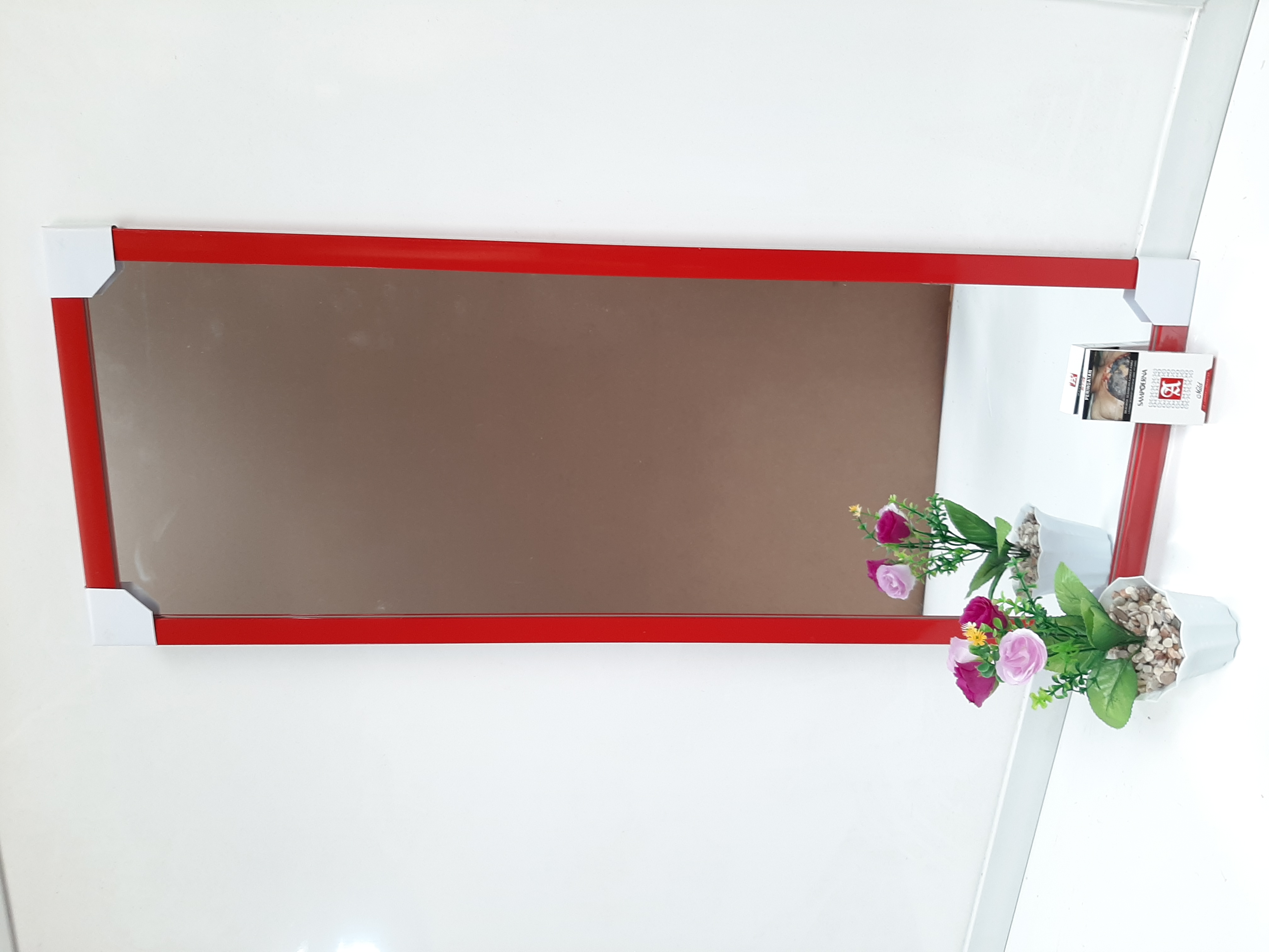 Cermin dinding/gantung 95x35 cermin gantung/cermin rias cermin salon cermin kamar mandi