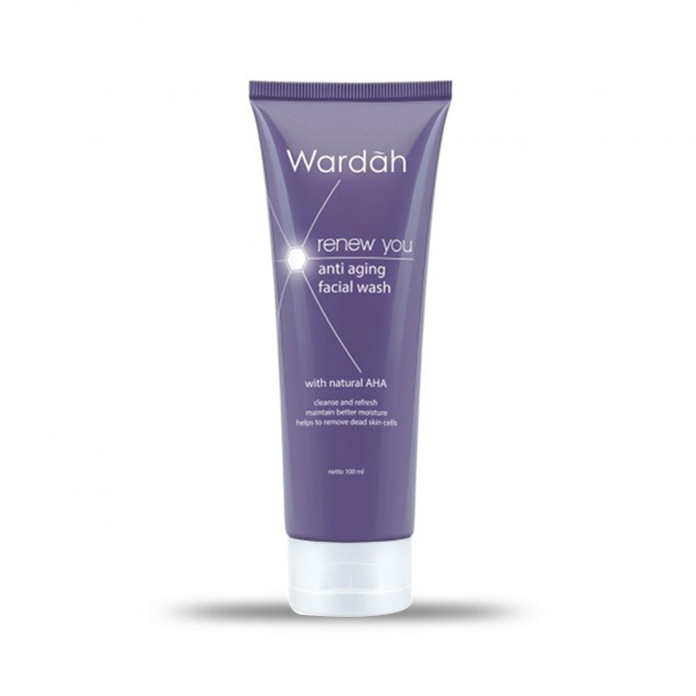 Wardah Renew You Anti Aging Facial Wash 100 ml / Pembersih Wajah Wardah Anti Penuaan