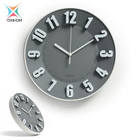 Oxihom Jam Dinding Bulat 28 cm Jam Dinding Silent Vintage Aesthetic Mewah Modern Estetik T2851AU