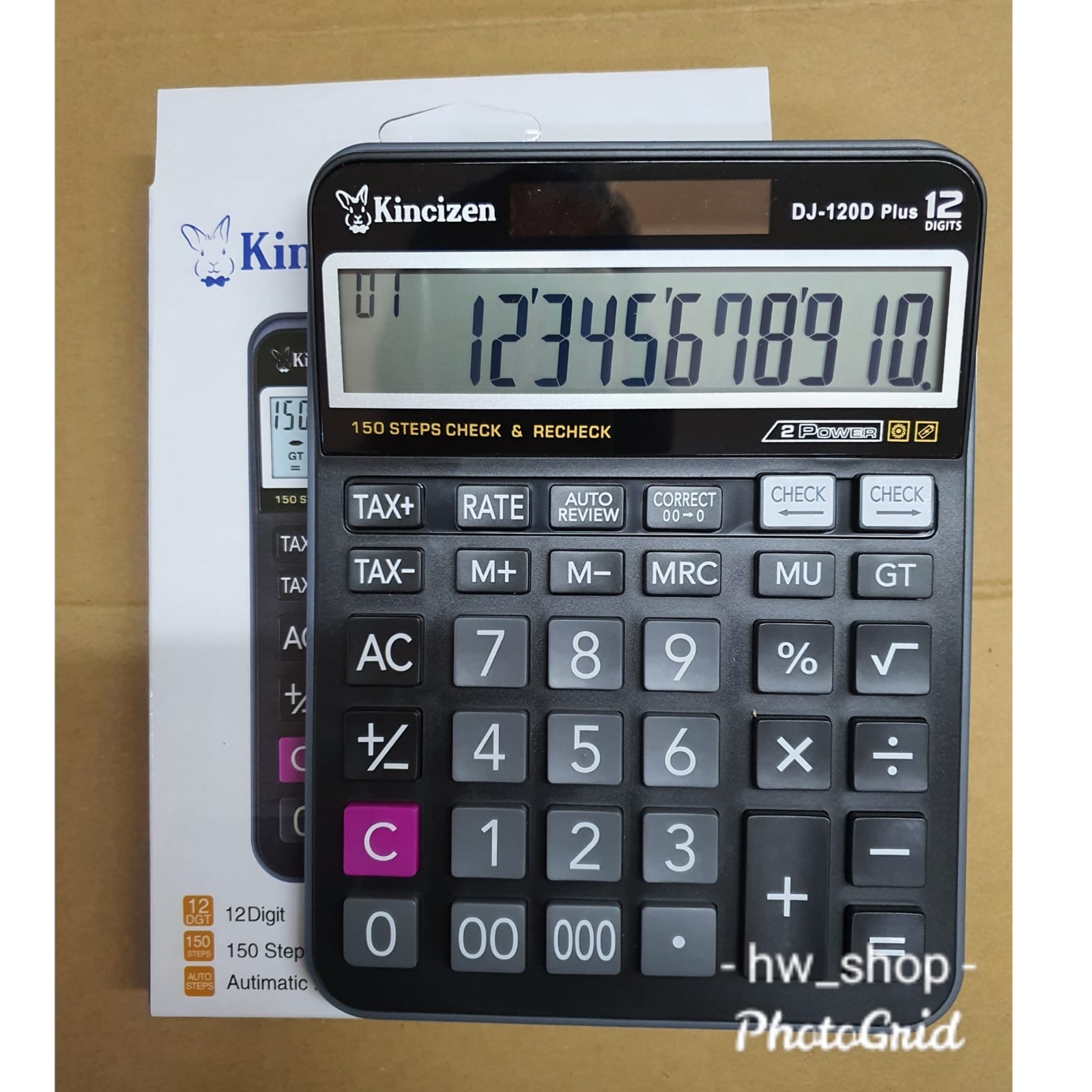 Kalkulator Casio Dj 120 D Plus Besar Original
