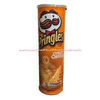 Pringles 107gr Sour Cream & Oinon Hot Spicy Cheesy Cheese Pringless Snack Kentang Rasa Keju Keripik Kentang Snack Kentang Kemasan Kaleng