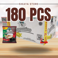 1 DUS TOP KOPI CAPPUCCINO SATU KARTON 25g / 12 RENCENG X 15 PCS