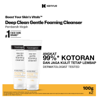 [Paket isi 2] Neutrogena Deep Clean Gentle Foaming Cleanser 100gr