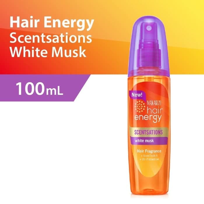 Makarizo Vitamin Rambut White Musk 100 ml - Hair Energy Scentsation