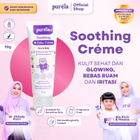 [PILIHAN RICIS DAN MOANA] PURELA Soothing Baby Creme 70 - Krim untuk Membantu Mengurangi Gatal karena Biang Keringat dan Ruam Popok - Bahan Alami dan Organik