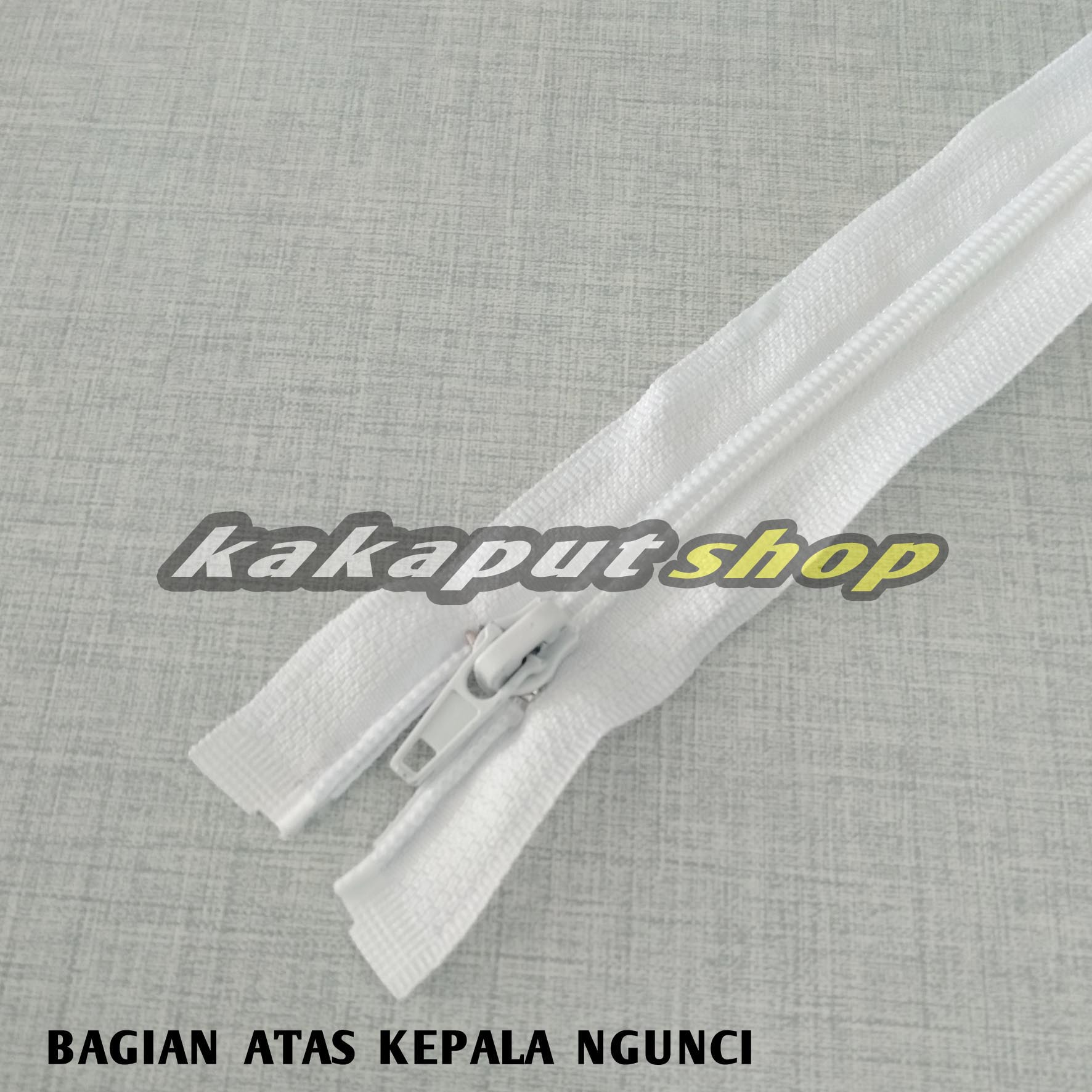 6 pcs Zipper-resleting jaket 70 cm gigi halus-5 nilon 28 in/70 cm/sleting jaket murah/alat jahit/kebutuhan menjahit/toko perlengkapan menjahit