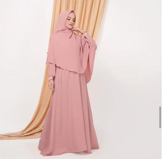 Baju Muslim Modern Gamis SHAFIRA SYAR'I REFFI Moscrepe Terusan Wanita Lengan Panjang Best Seller Stelan Syar’i Dress Pesta Gamis Muslimah Terbaru Pakaian Syari Casual Paling Laris 2019
