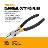 Tolsen Diagonal Cutting Pliers / Tang potong Kawat 6″ 75″ Inch - 160mm 6′′