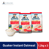 Quaker Instant Oatmeal 1.2KG Triple Pack