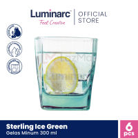 Luminarc Gelas Minum Sterling Ice Green FB 30 Cl / 6 pcs