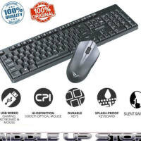 Keyboard Mouse Alcatroz xplorer C3300 Gaming Silent Keypad
