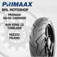 Ban Fazzio Filano Primaax SK-03 Carnage 110/70-12 // 120/70-12 Tubeless Ring 12