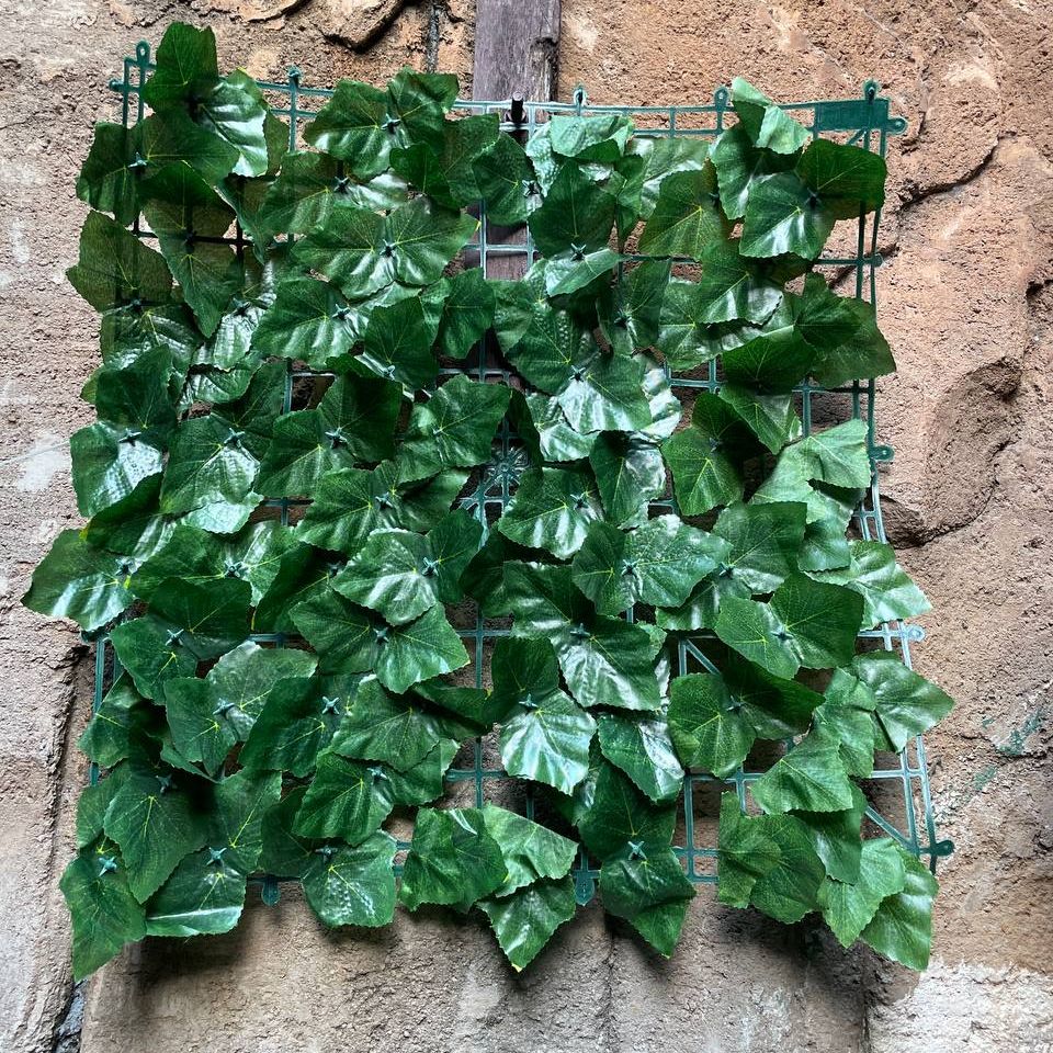 Daun Rambat Dinding 1x3 M Rambat Roll Rumput Pagar Tanaman Plastik Artificial Minimalis Home