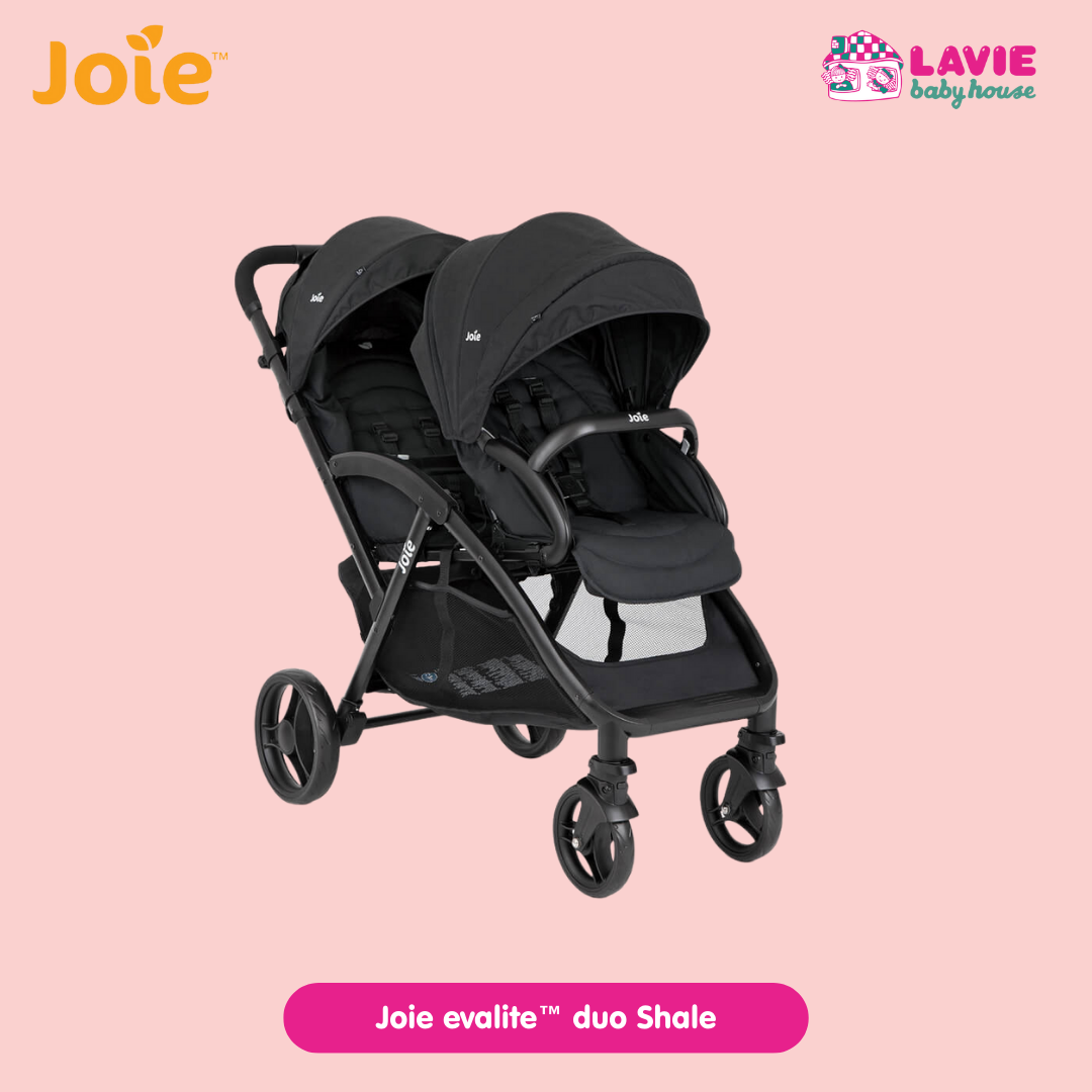 JOIE evalite™ duo Shale - Duo double stroller /Tandem ringan untuk dua Anak - Lavie baby house