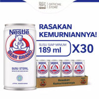 NESTLE BEAR BRAND Susu Sapi Steril Siap Minum 30x189ml