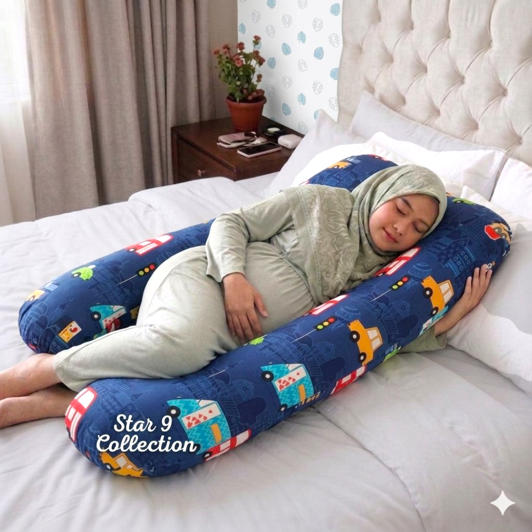 SYAKIRA - Bantal Ibu Hamil 115x75 Bantal Kehamilan HK