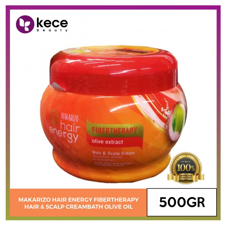 [500 GR] MAKARIZO Creambath Fibertherapy Hair Energy