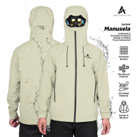 ANTARESTAR Unisex Jaket Hiking Nylon Water-Resistant Kapasitas Zipper untuk Outdoor
